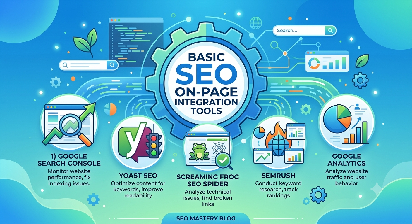 Basic SEO On-Page Integration Tools